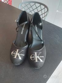 Calvin Klein Jeans – Zeppe nere – Numero 39