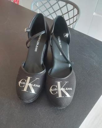 Calvin Klein Jeans – Zeppe nere – Numero 39