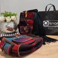 Zaino artigianale etnico, fatto a mano