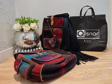 Zaino artigianale etnico, fatto a mano