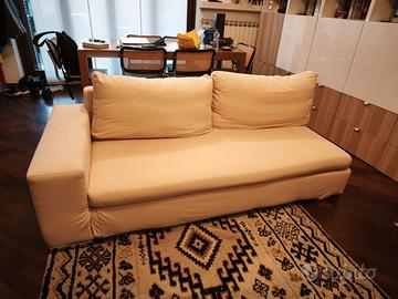 divano 3 posti beige – 194 cm – sfoderabile