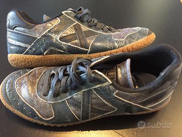 Scarpe Munich unisex blu/argento tg 40