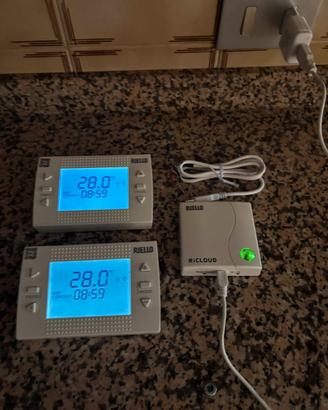 N.2 TERMOSTATI RIELLO RICLOUD CON WIFIBOX