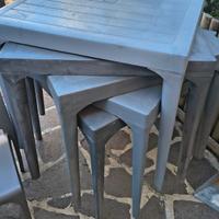 tavoli e sedie per esterno 