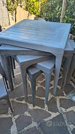 tavoli e sedie per esterno 