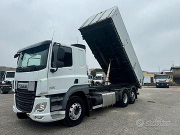 DAF CF 460 RIBALTABILE TRILATERALE ADR 6X2 EURO 6