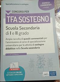 TFA sostegno scuola secondaria di 1⁰ e 2⁰ grado