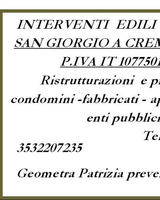 Progetti e preventivi per ristrutturazioni edili