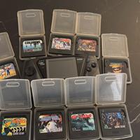 Sega Game Gear con giochi