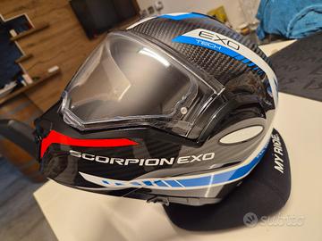 casco scorpion exo evo carbon