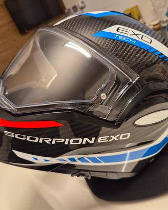 casco scorpion exo evo carbon