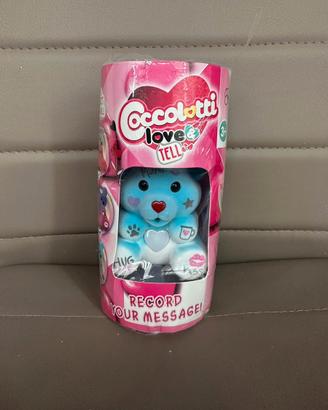 Orsetto Coccolotti Love & Tell Azzurro interattivo