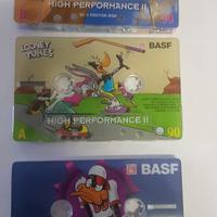 Cassette Audio BASF 90 Looney Tunes
