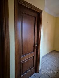 Porte per interni usate in legno e vetro 