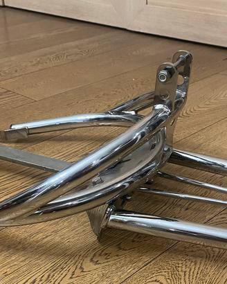 Maniglione cromato con portapacchi per BMW R1200C