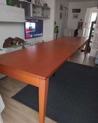 tavolo allungabile Calligaris ciliegio