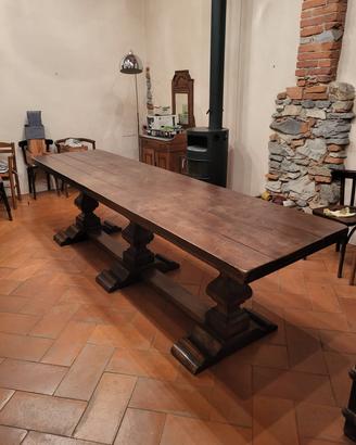 Tavolo in legno lungo 3metri
