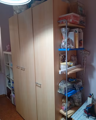 cameretta letto scrivania