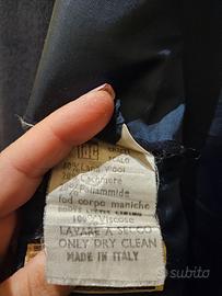 Giacca uomo doppio petto blu