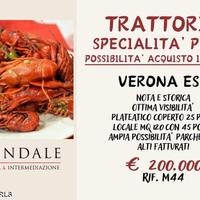 Trattoria storica e molto conosciuta-ben visibile