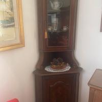 Credenza, Angoliera piu' tavolo in radica