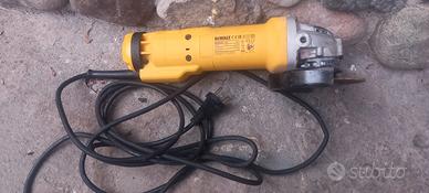 smerigliatrice dewalt 