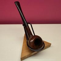 Pipa dritta in radica lucida