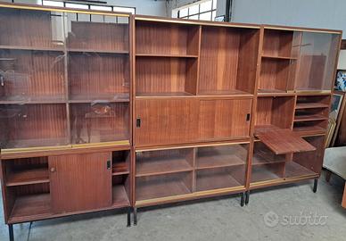 mobili librerie vintage anni 70