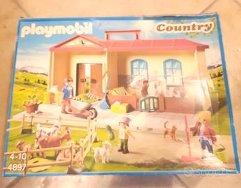 Playmobil Country 4897 Fattoria portatile Tutto per i bambini In