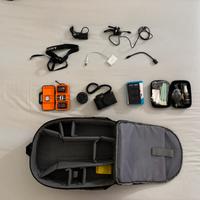 Sony alpha 6400 + kit lens 16-50mm + accessori
