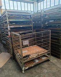 contenitori industriali,ceste metalliche