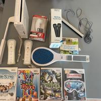 Nintendo Wii piu giochi e accessori