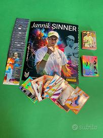 JANNIK SINNER SET COMPLETO +25 CARDS PANINI 2025