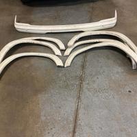Passaruota e paraurti posteriore peugeot 205 rally
