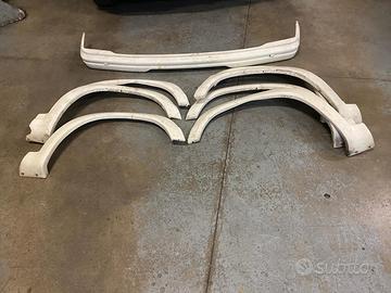 Passaruota e paraurti posteriore peugeot 205 rally