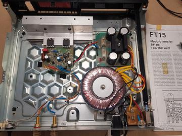 AMPLIFICATORE A MOSFET FUTURA FT-15M 100/140 WATT