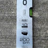 Livella in alluminio da 2 metri