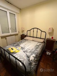 Letto 1 piazza e mezzo in ferro