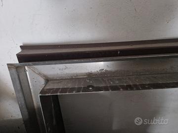 canali di gronda acciaio inox per balconi 