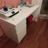scrivania ikea bianca