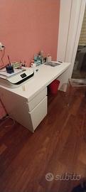 scrivania ikea bianca