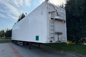 Semirimorchio Knapen  100metri cubi piano mobile