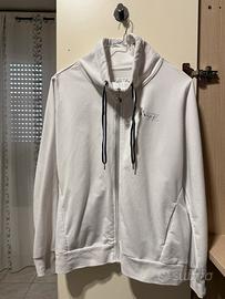 Giacca donna a zip bianca taglia M