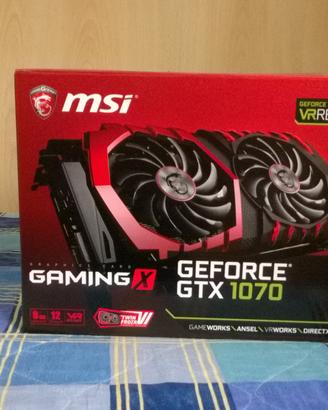 Scheda Video MSI GeForce GTX 1070 Gaming X 8GB