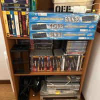 VIDEOREGISTRATORE DVD MANGIACASSETTE FILM