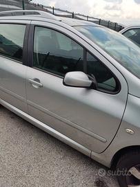 Porta anteriore dx nuda PEUGEOT 307 del 2007