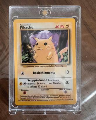 Pokemon~pikachu~58/102~set base edizione italiana