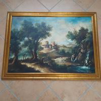 Dipinto ad olio antico 