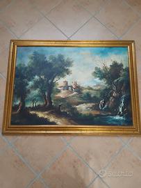 Dipinto ad olio antico 