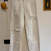 Jeans bianchi pull&bear